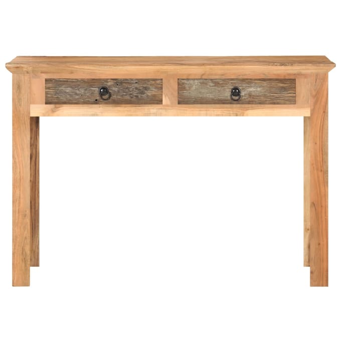 vidaXL - Bureau - 110x50x75 - cm - massief - gerecycled - hout