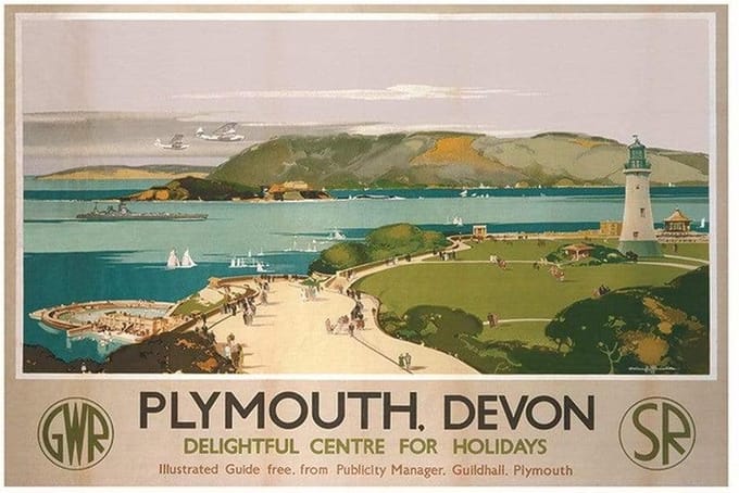 Kunstdruk Plymouth 3 40x50cm