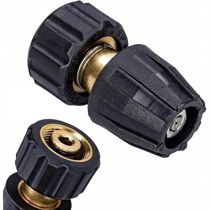 Rosfix Hogedruklans Vervanging Set - Spuitmond Platstraal - M22, 20cm, 200/350bar