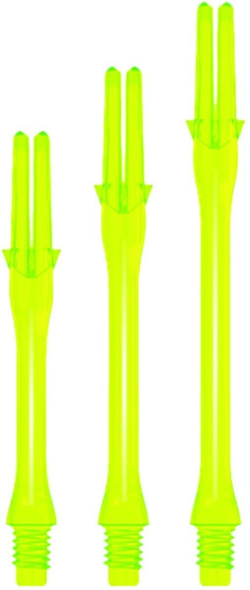 L-Style L-Shaft Locked Slim Neon Yellow - Dart Shafts