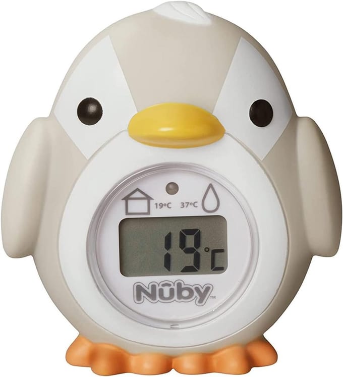 Baby badthermometer pinguïn - Veilige watertemperatuur met LCD-scherm