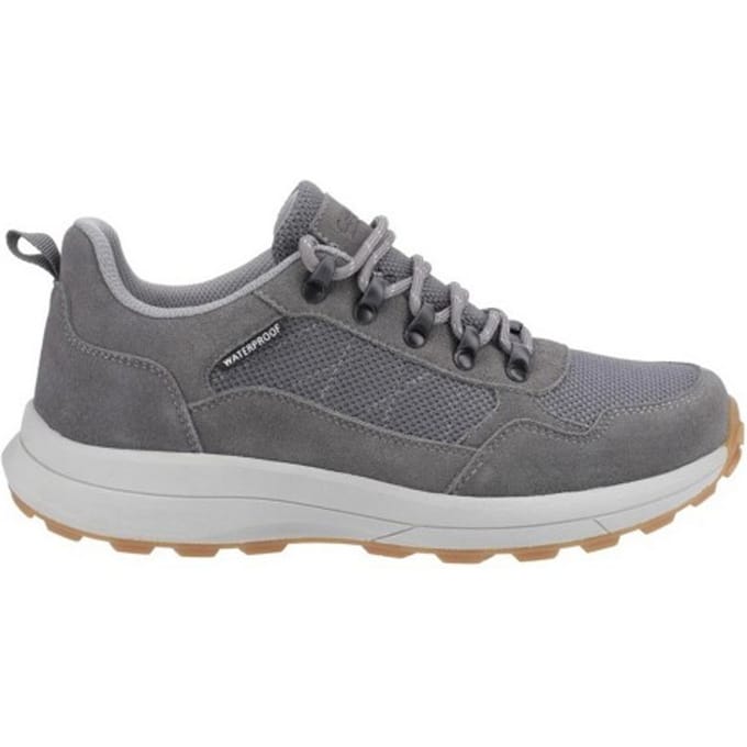 Cotswold Heren Elmfield Suède Sneakers (Grijs)