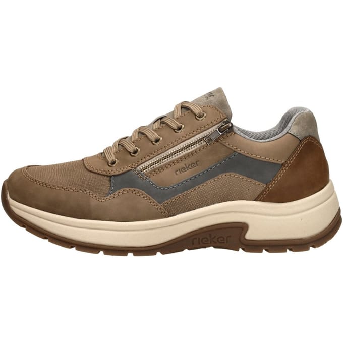 Rieker Terra Sneakers bruin Leer - Maat 43