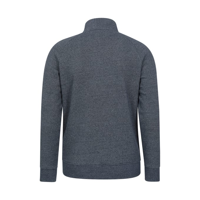 Mountain Warehouse Heren Bamburgh Trui met halve rits (Marine)