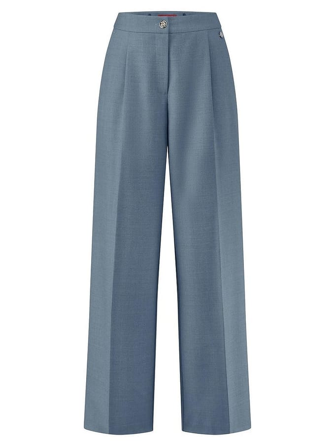 Wide Fit-broek Van Laura Biagiotti Roma blauw