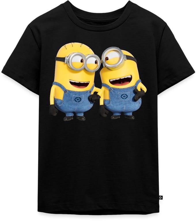 Minions Phil En Stuart Grappig Premium T Shirt Kinderen