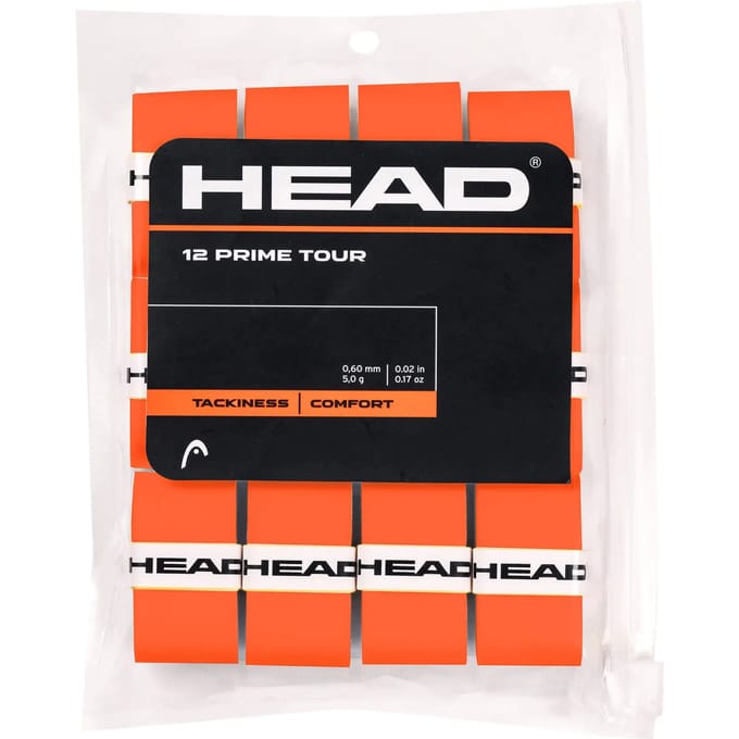 Head Prime Tour - Overgrip - Tackiness - Comfort - Oranje