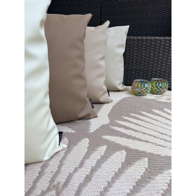 NOVÉE Sierkussen odyssey camel outdoor | 45 x 45 cm | pvc