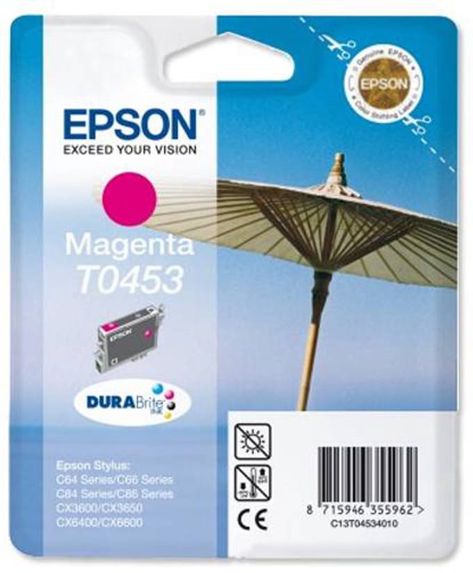 Epson Parasol inktpatroon Magenta T0453 DURABrite Ink