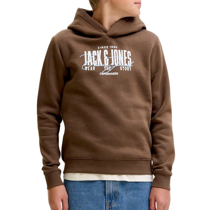 JACK & JONES - JJAERO SWEAT HOOD JNR Heren Trui