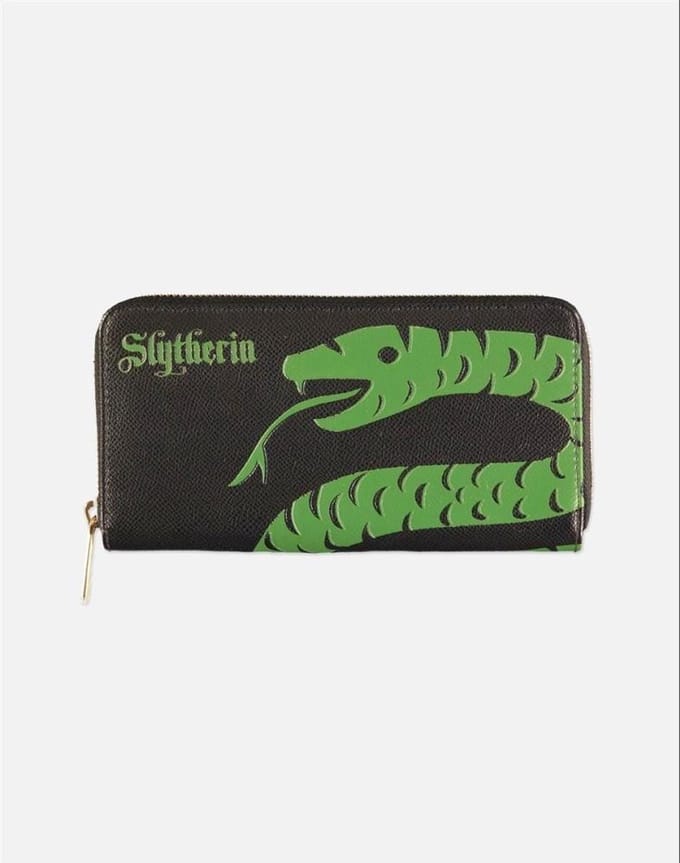 Harry Potter - Slytherin Dames portemonnee - Zwart