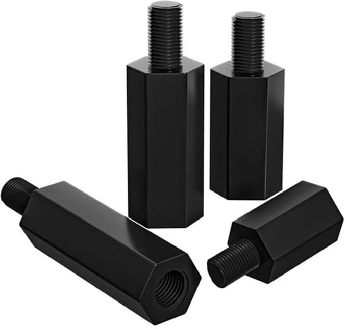 Allecto M4 afstandhouders nylon hex afstandshulzen 100 stuks