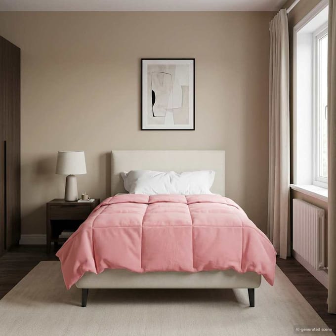 vidaXL Zomer Dekbed 140 x 200 cm Zomer Microfiber (100% polyester)