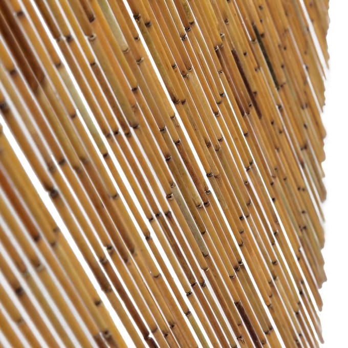 Vidaxl Bamboe Gordijn, Deurgordijn 90X200 Cm