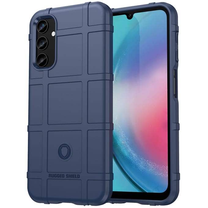 imoshion Rugged Shield Backcover voor de Samsung Galaxy A25 (5G) - Donkerblauw