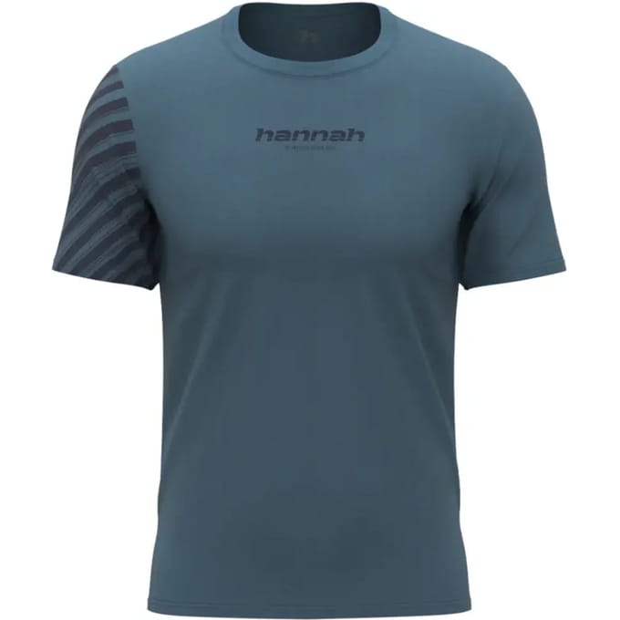 Hannah Bine T-shirt Met Korte Mouwen Grijs L Man