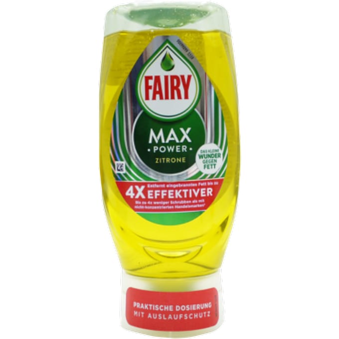 Fairy - Afwasmiddel - Max Power - Citroen - 370ml