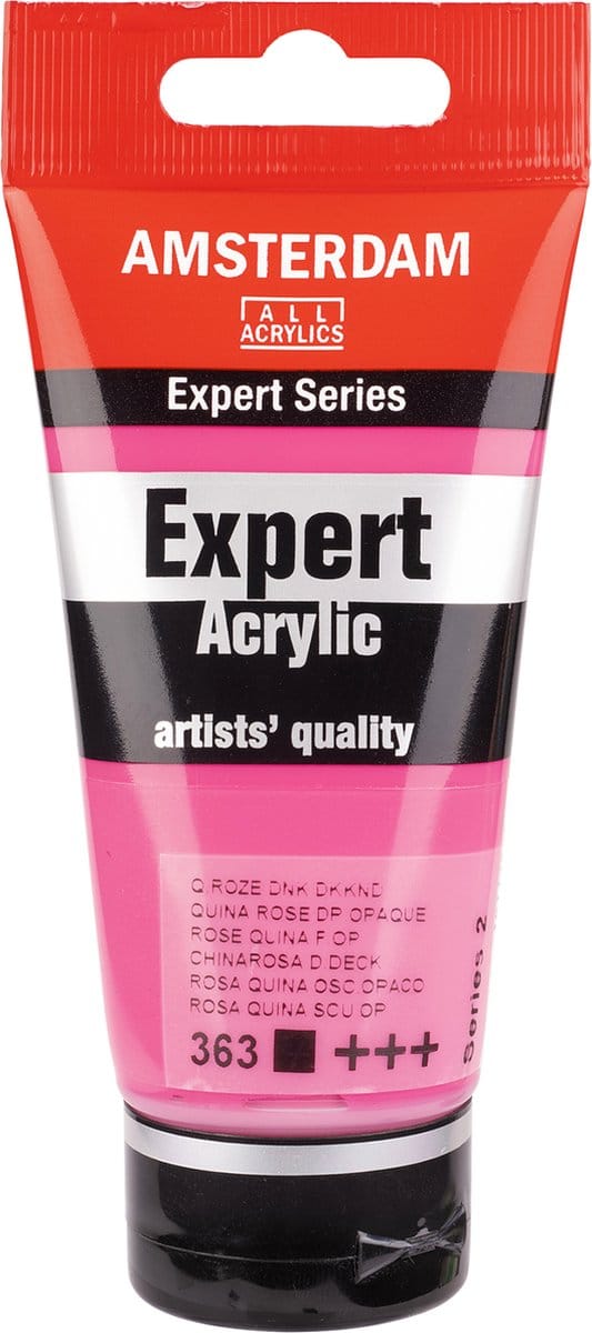 Amsterdam Expert Series Acrylverf - 75 ml - Quinaroze Donker Dekkend 363   8712079289331   Verf