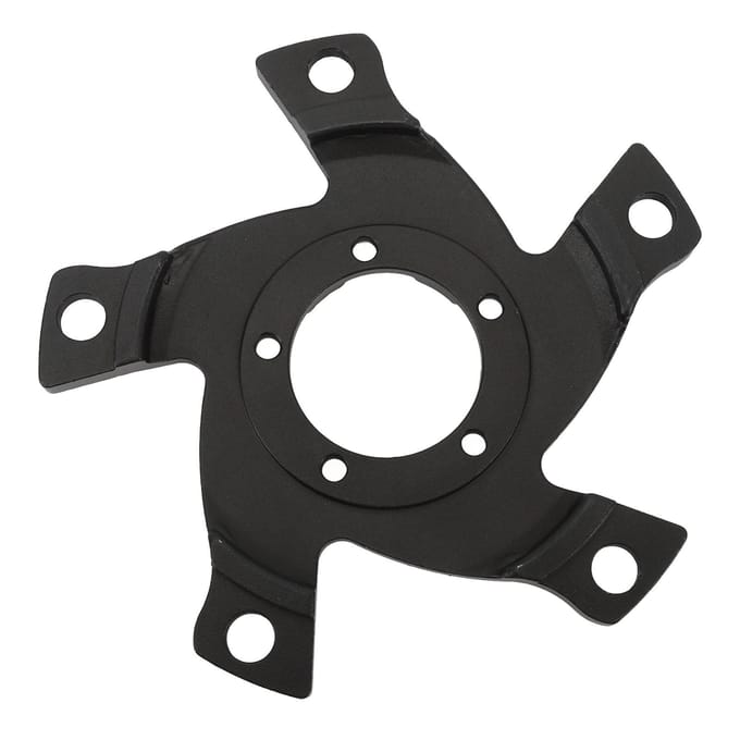 Kettingblad Crankstel Adapter Professionele Aluminiumlegering Lichtgewicht Fiets Kettingblad Adapter voor black