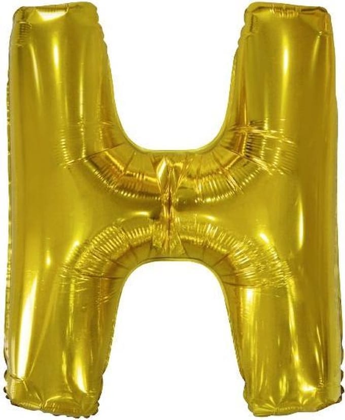 Amscan Letterballon H Folie 86 Cm Goud