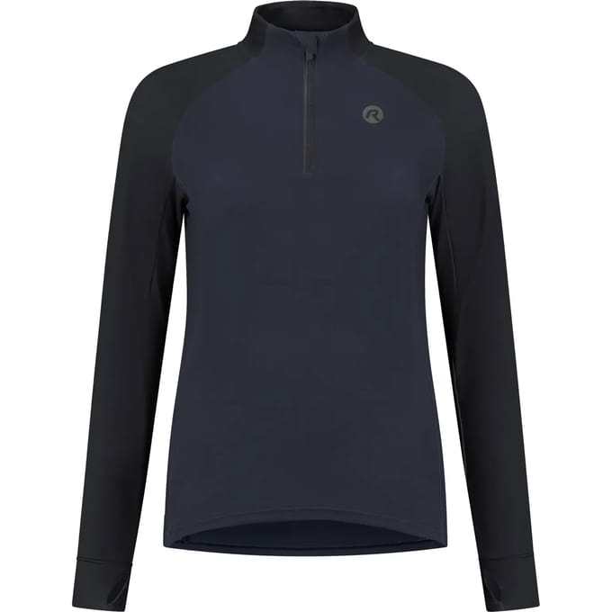 Rogelli Enjoy III Dames Hardloopshirt - Lange Mouw - Duimgat - Paars