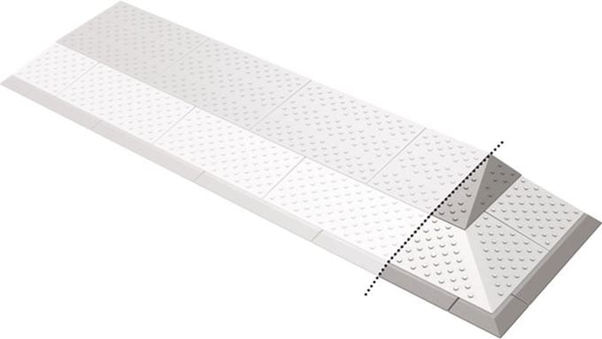 Secucare Drempelhulp - 2 Laags Uitbreiding 1-zijdig Links/Rechts