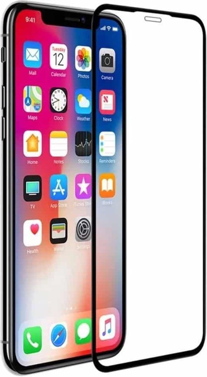 LuxeBass Full screenprotector geschikt voor  iPhone 11 Pro Max - glas scherm - bescherming