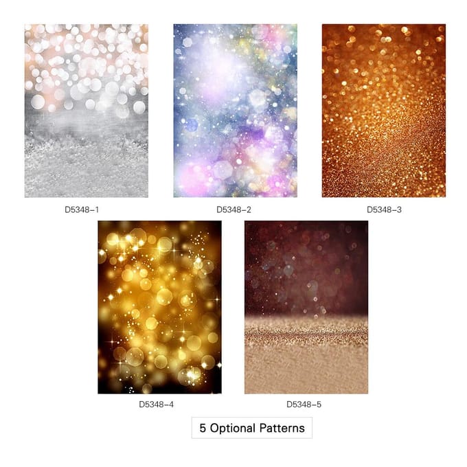 1.5 * 2.1m/5 * 7ft Fotografie Achtergrond Glitter Licht Bokeh Vlek silver light spot white