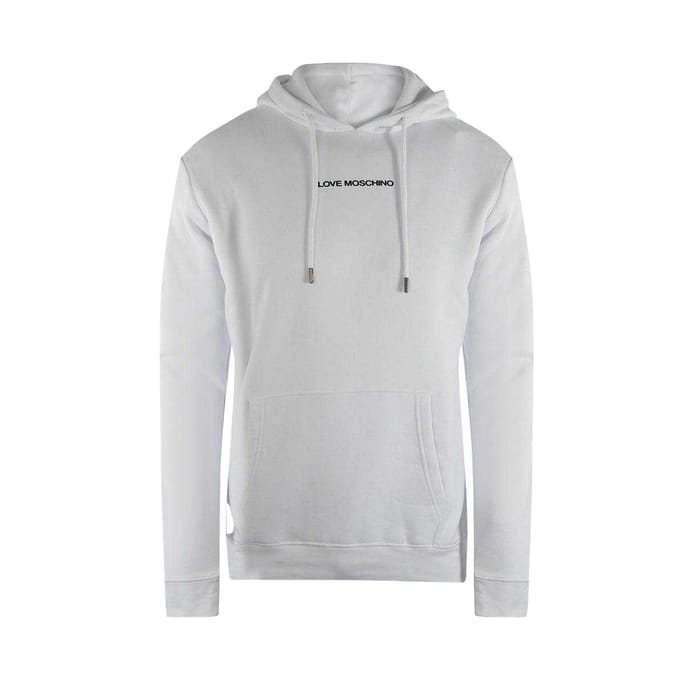 Love Moschino Dames/dames Logo Hoodie (Wit)