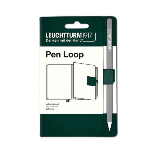 Leuchtturm1917 pen loop zelfklevende pennenlus bos groen