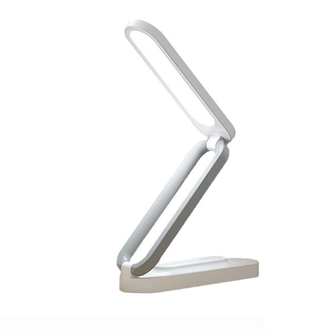 LED Bureaulamp 3 Helderheden Dimbare Oogvriendelijke Tafellampen Oplaadbare Opvouwbare Leeslamp voor roze