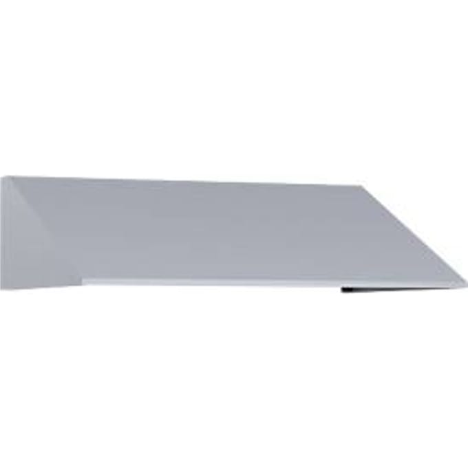 C+P schuin dak uitbouw, voor kastbreedte 800 mm, blank aluminium