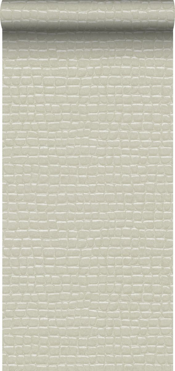 Origin Wallcoverings behang krokodillenhuid wit - 347777 - 0,53 x 10,05 m