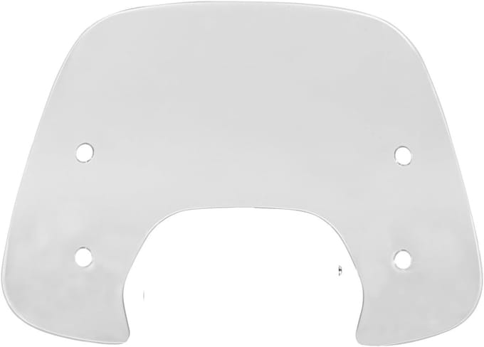 Motorfiets Windscherm - Scooter Deflector - Bescherming Tegen Wind - Duurzame PC Kunststof - 3 x 2 x 1 cm