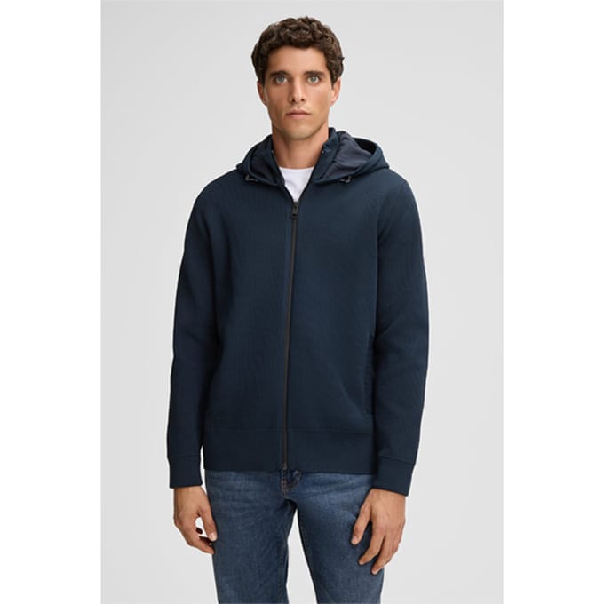 Sweatjas Victor, donkerblauw