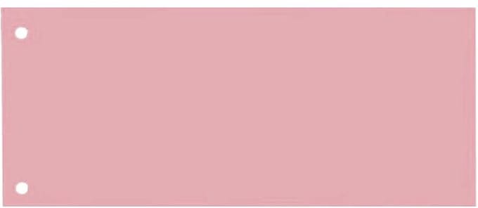 Scheidingsstrook oxford 240x105mm 190gr roze | 30 stuks