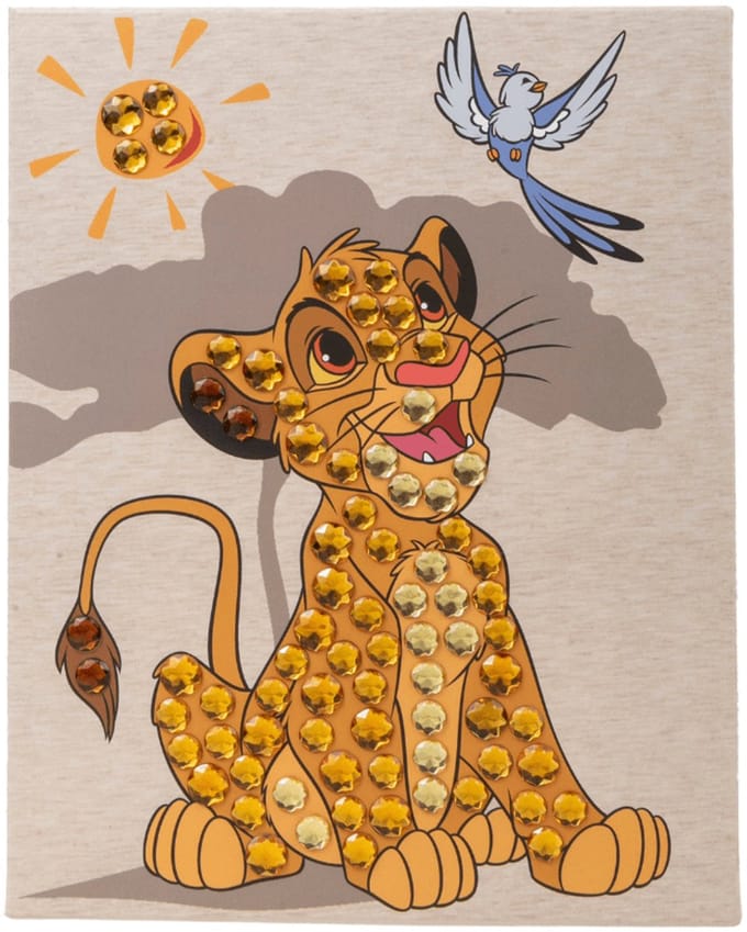 Simba Disney Crystal Art Junior Canvas Kit