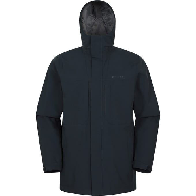 Mountain Warehouse Heren Ridge Waterdichte Jas (Marineblauw)