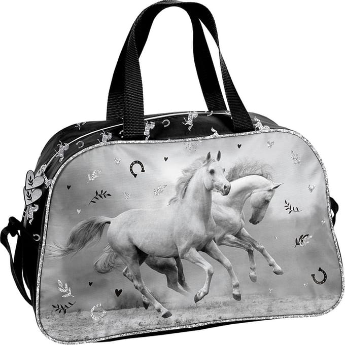 PASO Schoudertas, Horses - 40 x 25 x 15 cm - Polyester