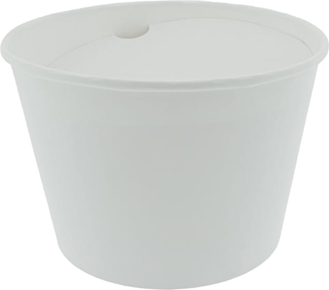 Food Bucket met deksel Wit 2000ml - 360 st/ds.