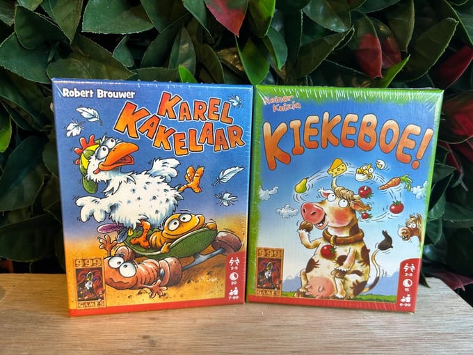 Voordeelset: Karel Kakelaar (7+) en Kiekeboe (6+)