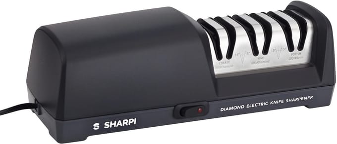 Elektrische Messenslijper – 3-traps Diamantslijper