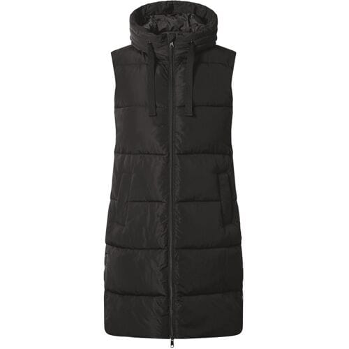 ESMARA Lange dames bodywarmer (Zwart, S (36/38))