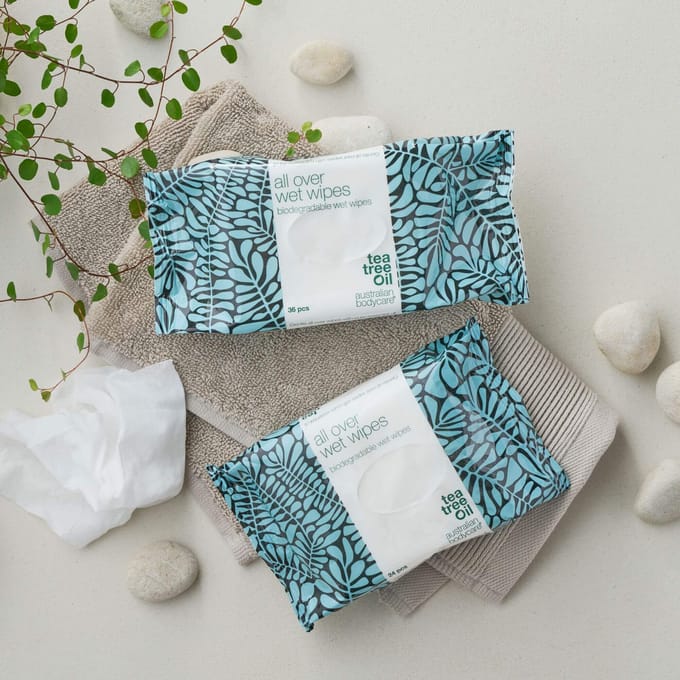 Australian Bodycare Wet Wipes Tea Tree Oil 24 st