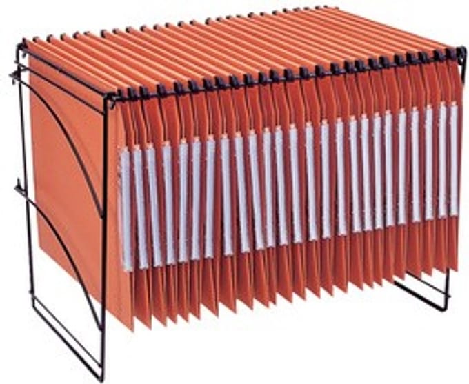 Esselte Homeclass Rack voor hangmappen leeg geleverd