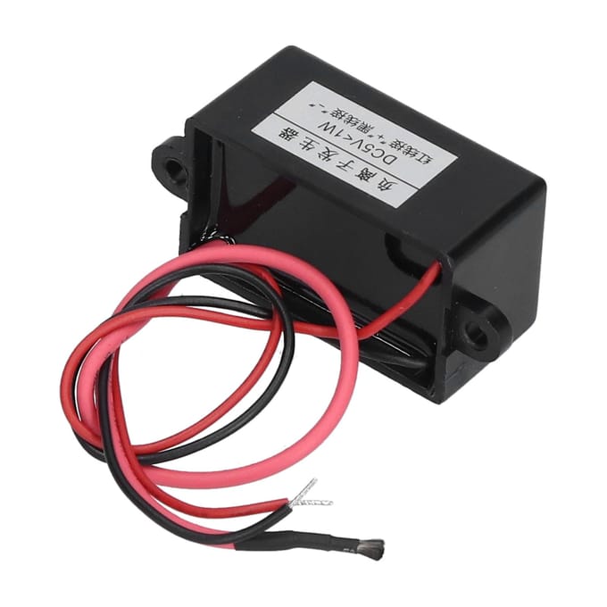 Générateur d'ions négatifs Mini Purificateur d'air Noir Module Générateur d'ioniseur pour Distributeur d'eau DC5V black