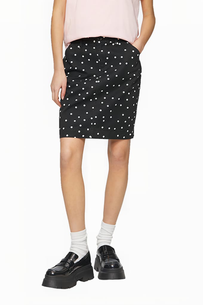 s.Oliver -qs Skirts Grey/black Taglia: 44 | Minigonne Outlet | Donna | Grigio