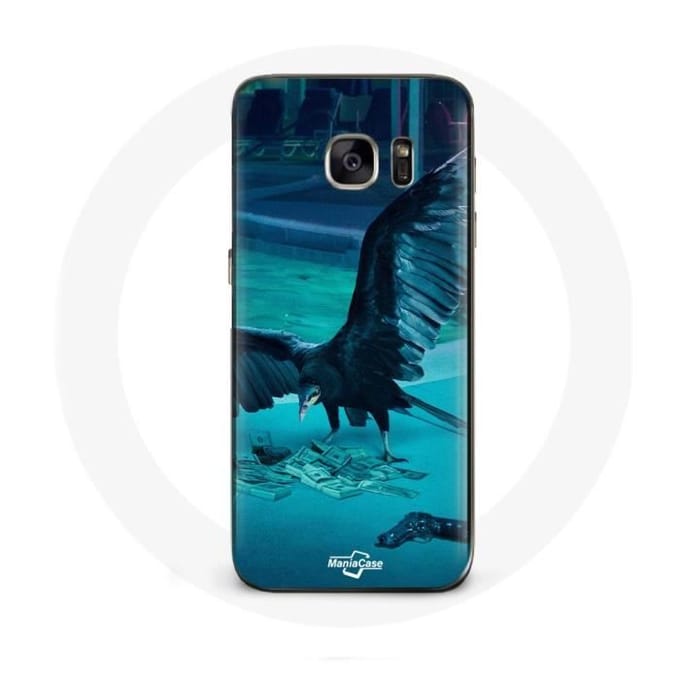Coque pour Samsung Galaxy S6 Edge Ozark Saison 4 Episode 1 aigle Teaser