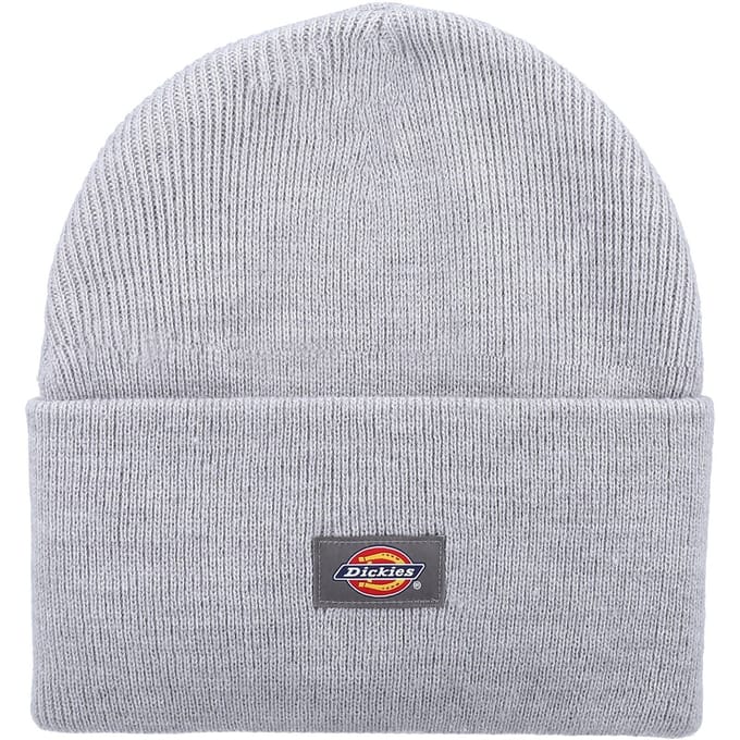 Dickies Acryl Gevoerde Unisex Volwassenen Grijze Beanie Muts
