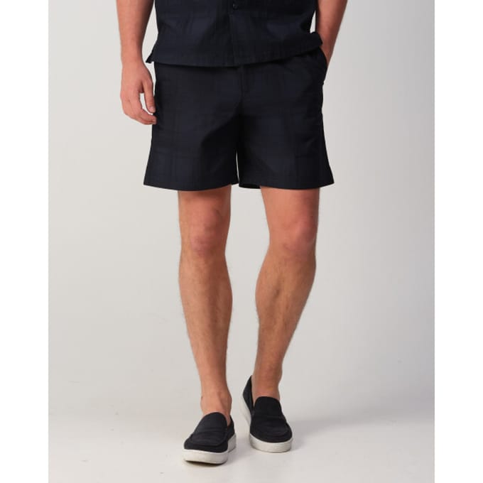 Tapered chino-short van puur katoen model 'SANDREW_6_SHORTS'
